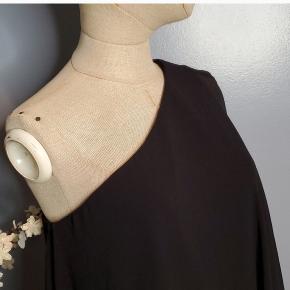Lauren Ralph Lauren Tiered One Shoulder Jumpsuit Size 6 NWT - Picture 5 of 11